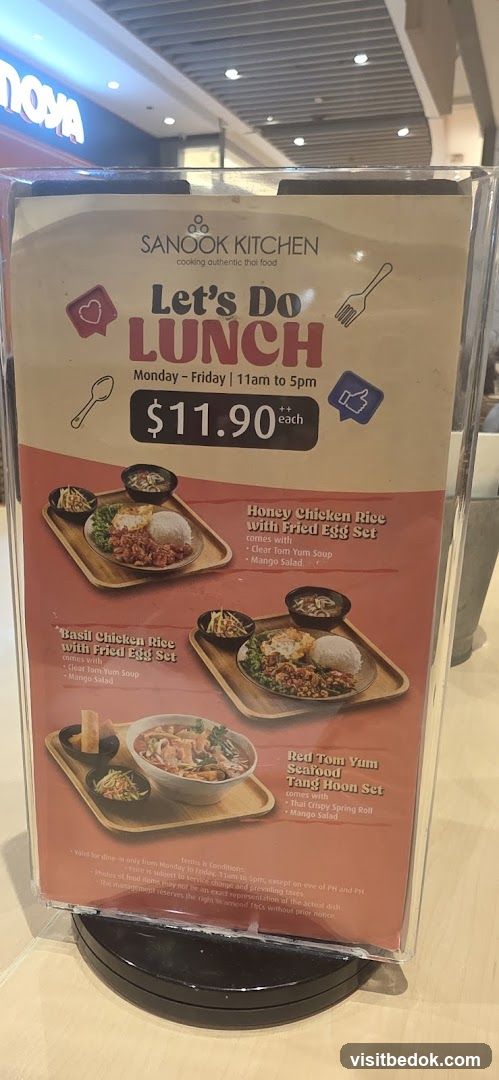 SANOOK KITCHEN Let's Do LUNCH