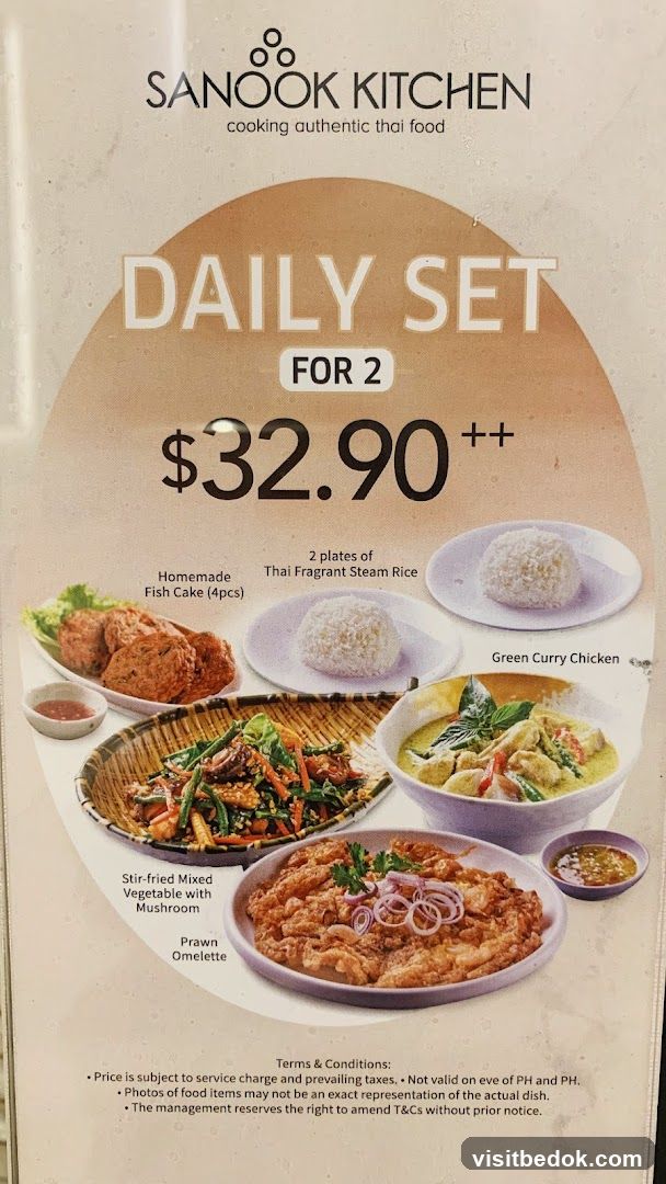 SANOOK KITCHEN DAILY SET FOR 2