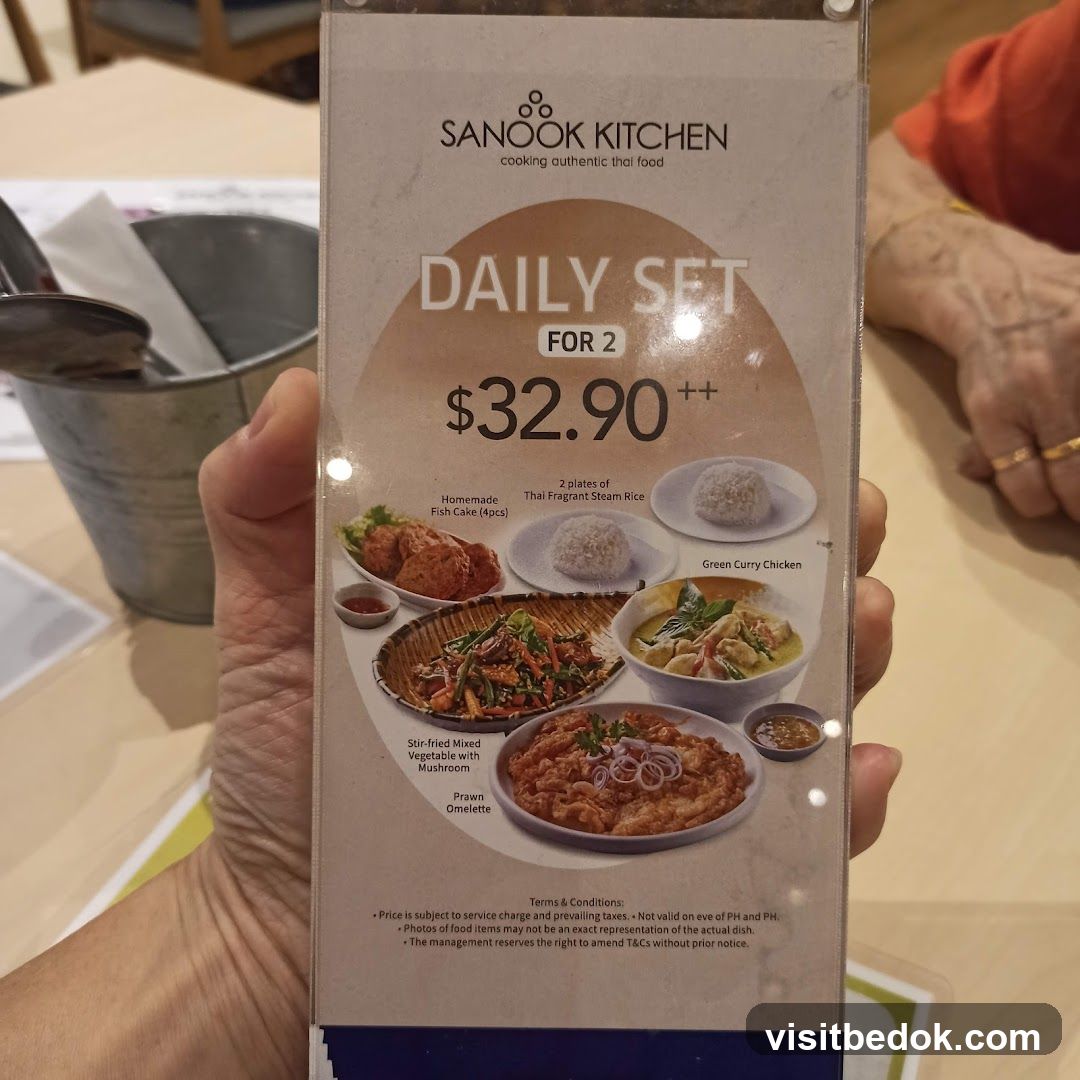 SANOOK KITCHEN DAILY SET FOR 2