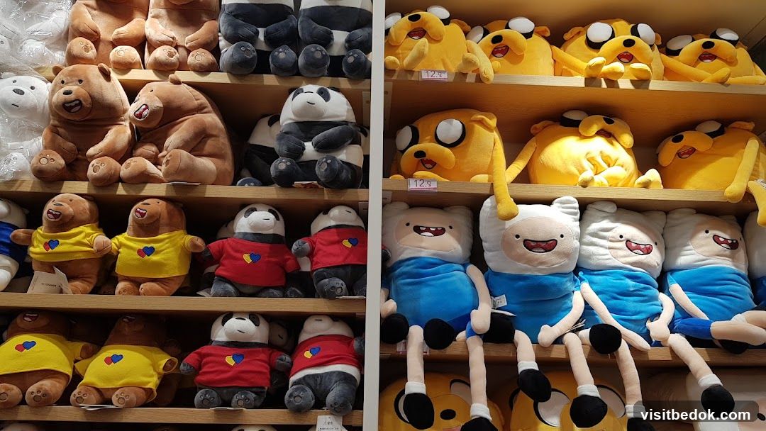 Plush Toys on Shelves