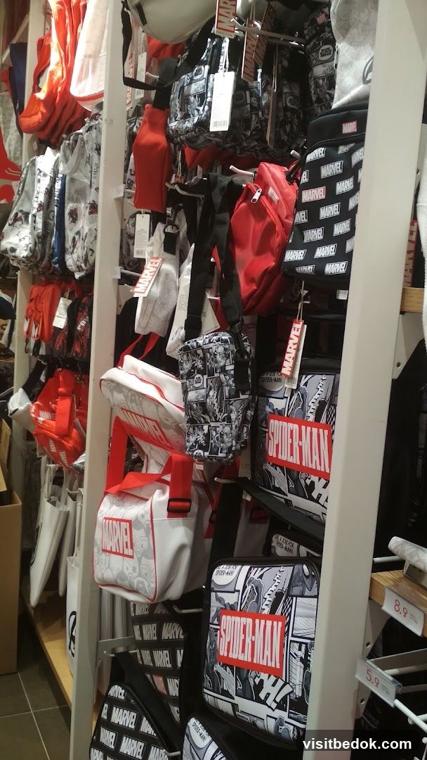 Marvel Merchandise Display