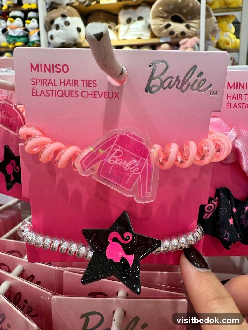 Barbie Spiral Hair Ties