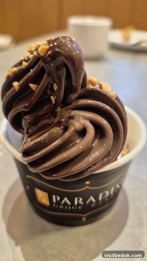 Chocolate Soft Serve Ice Cream