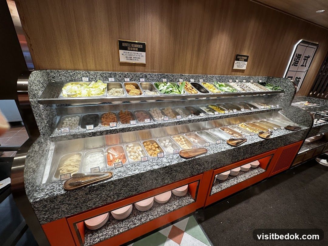 Buffet Food Display