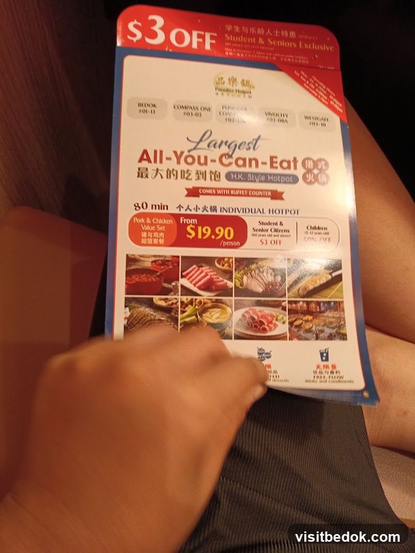 Paradise Hotpot All-You-Can-Eat Menu