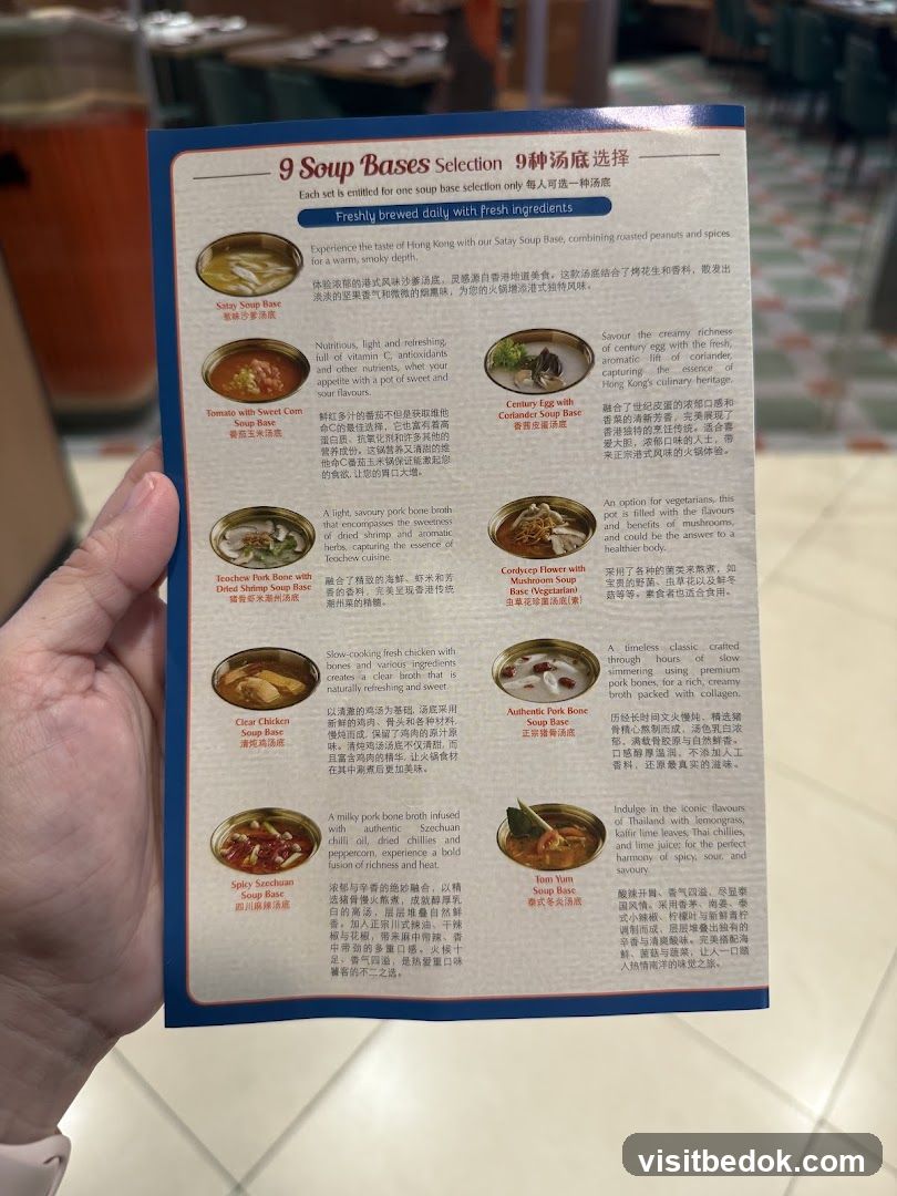 9 Soup Bases Selection