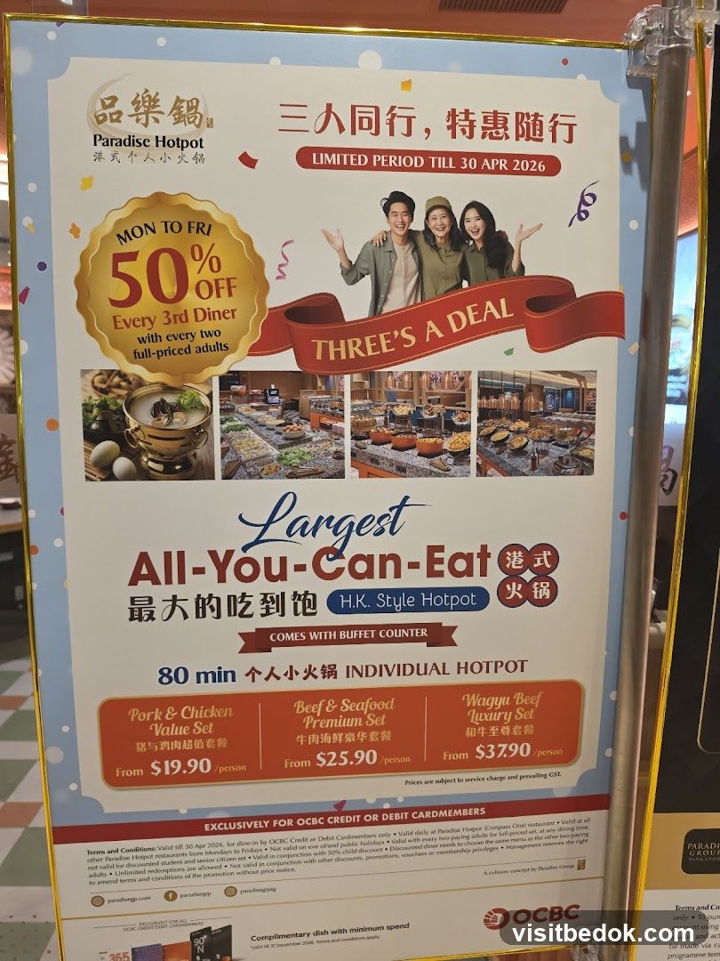 Paradise Hotpot Promotion