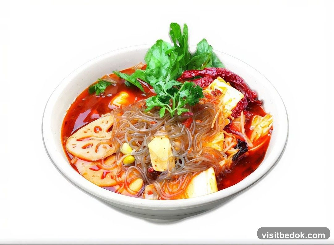 Spicy Noodle Soup