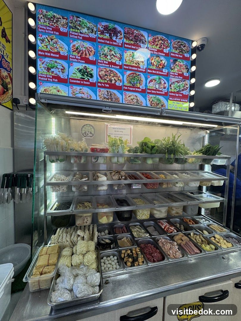 Food Display and Menu