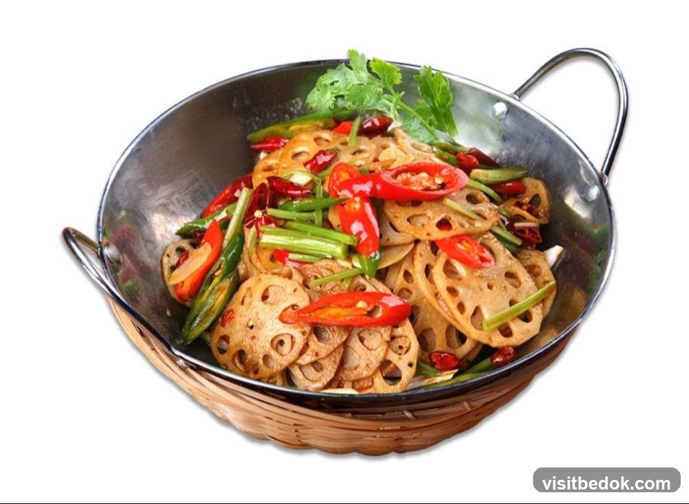 Spicy Lotus Root Stir-fry
