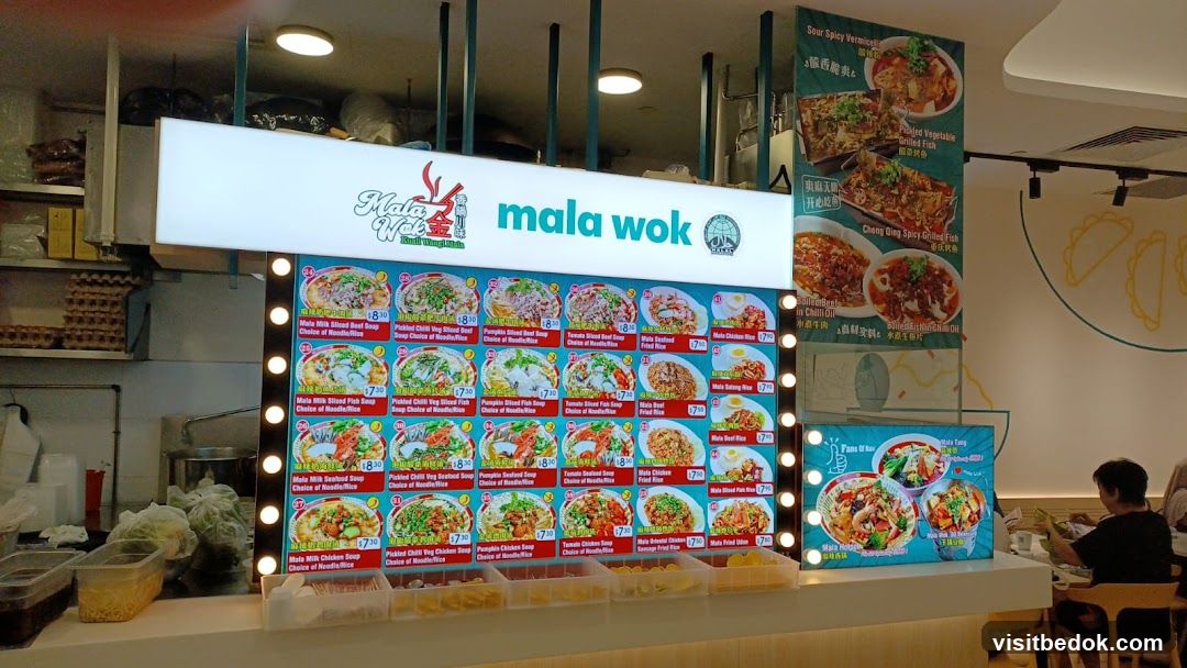 Mala Wok Menu Display