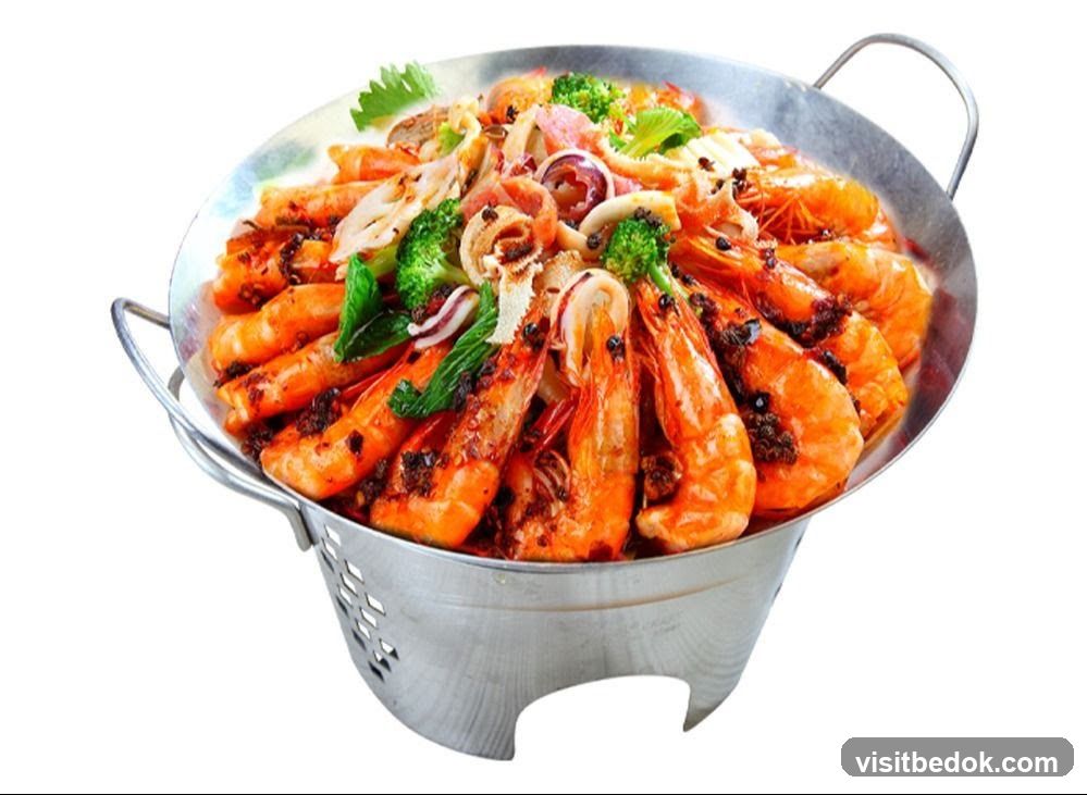 Spicy Shrimp and Seafood Medley