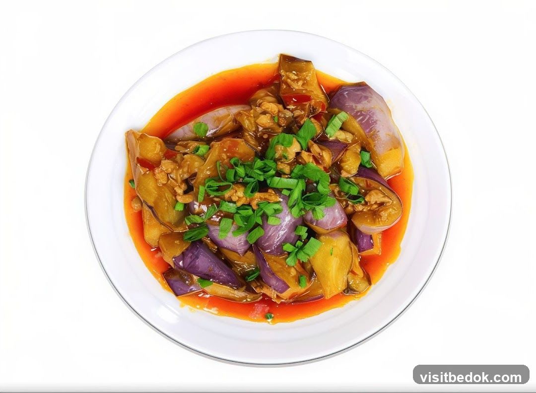 Stir-fried Eggplant with Minced Meat