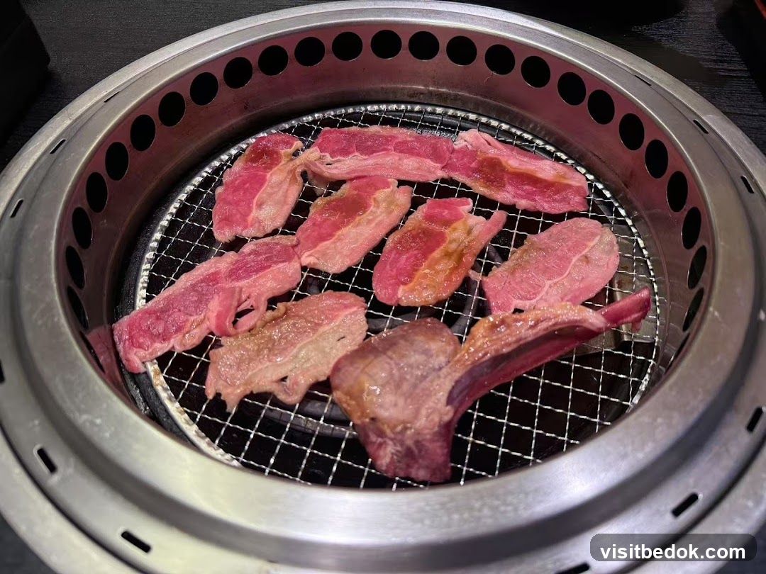 Grilling Meat