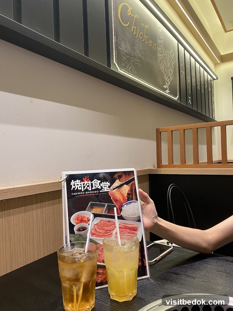 Yakiniku Shokudo Menu