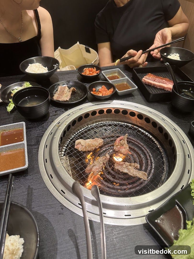 Grilling Meat
