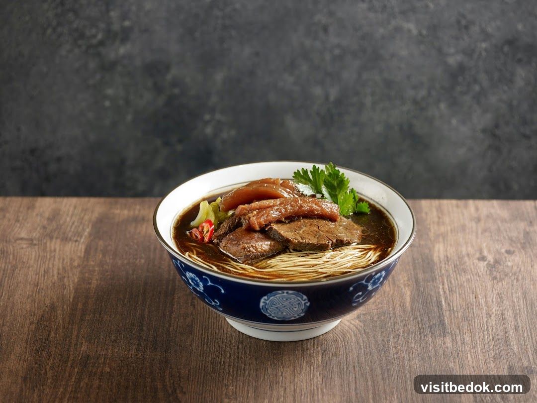 Beef noodle soup