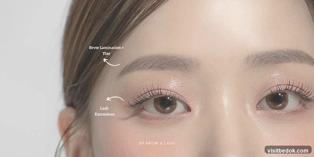 Brow Lamination and Lash Extensions