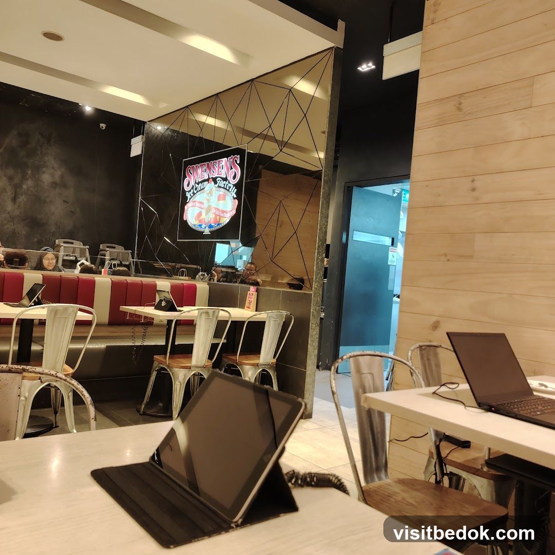 Swensen's Ice Cream Factory Interior