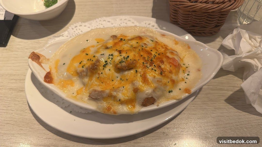 Baked Dish with Cheese