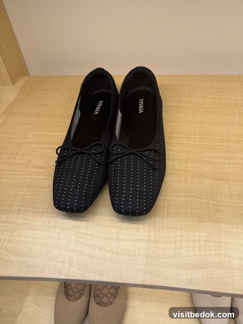Black Ballet Flats