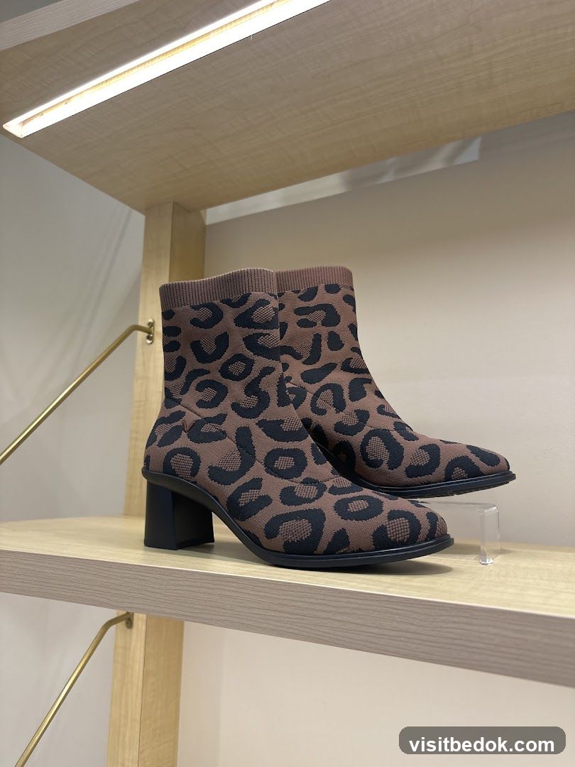 Leopard Print Boots