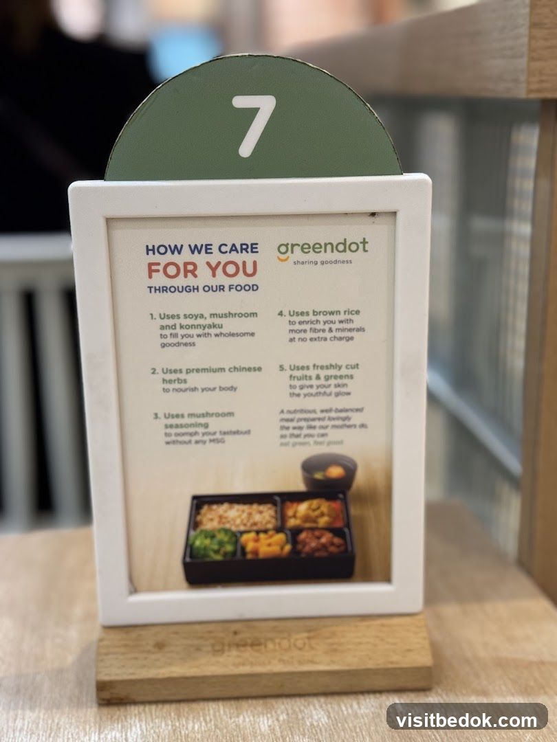 Greendot Food Philosophy