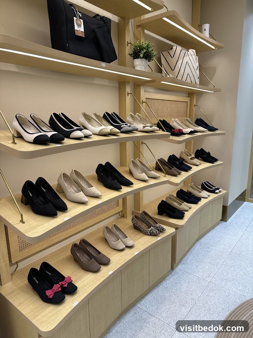 Women's Shoes Display