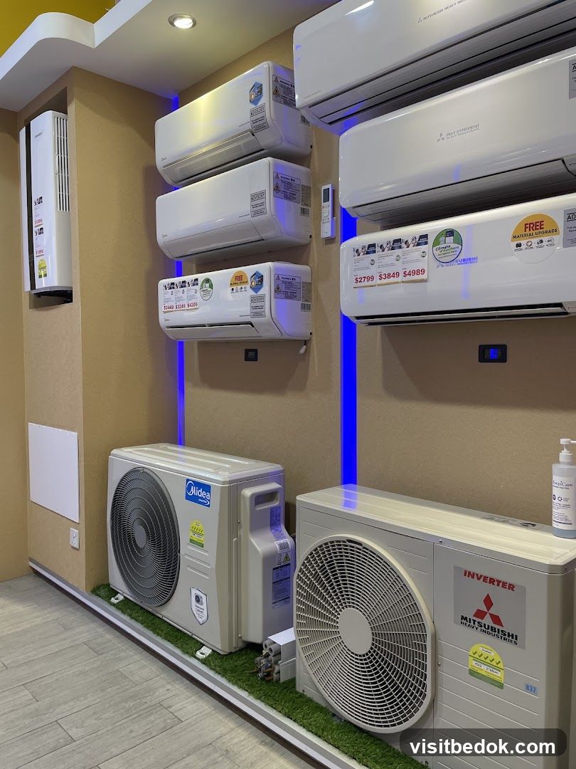 Air Conditioning Units Display