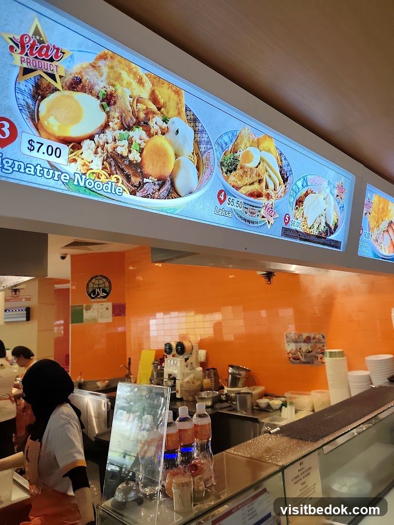 Food Stall Menu Display
