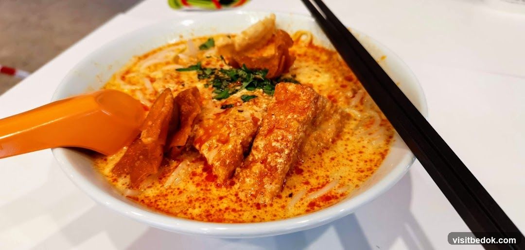Laksa with Tofu and Crispy Bits