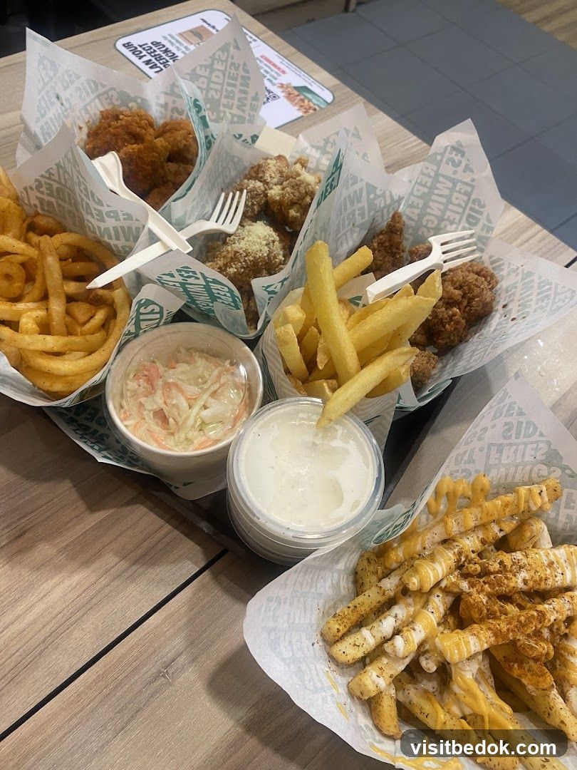 Chicken Wings and Fries