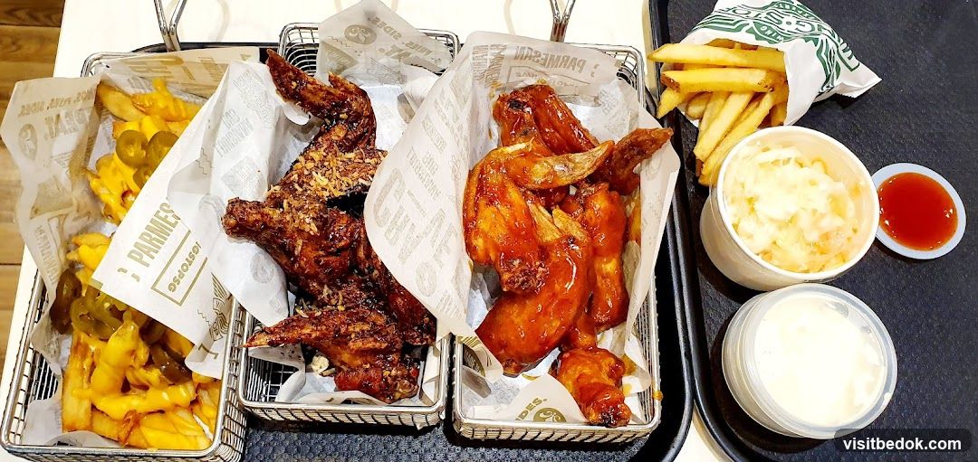 Chicken Wings and Fries