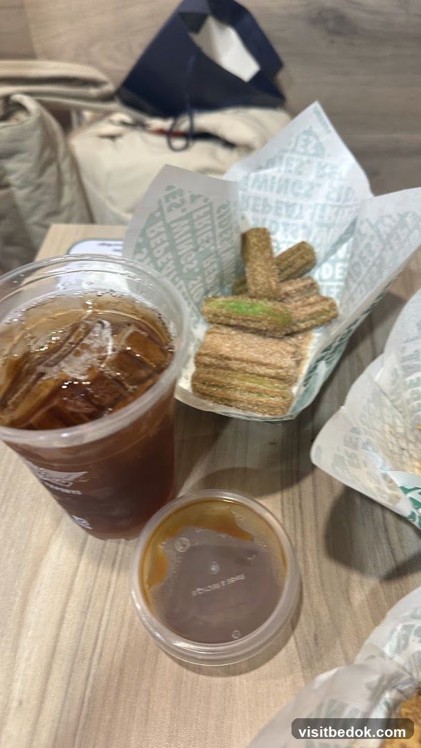 Churros and Iced Drink