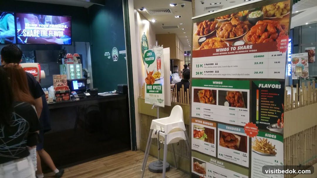 Restaurant Counter and Menu