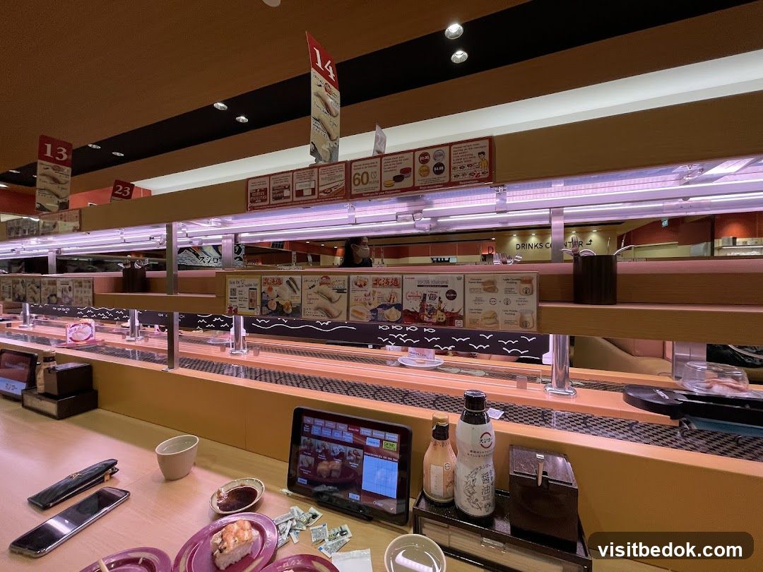 Sushi Restaurant Conveyor Belt