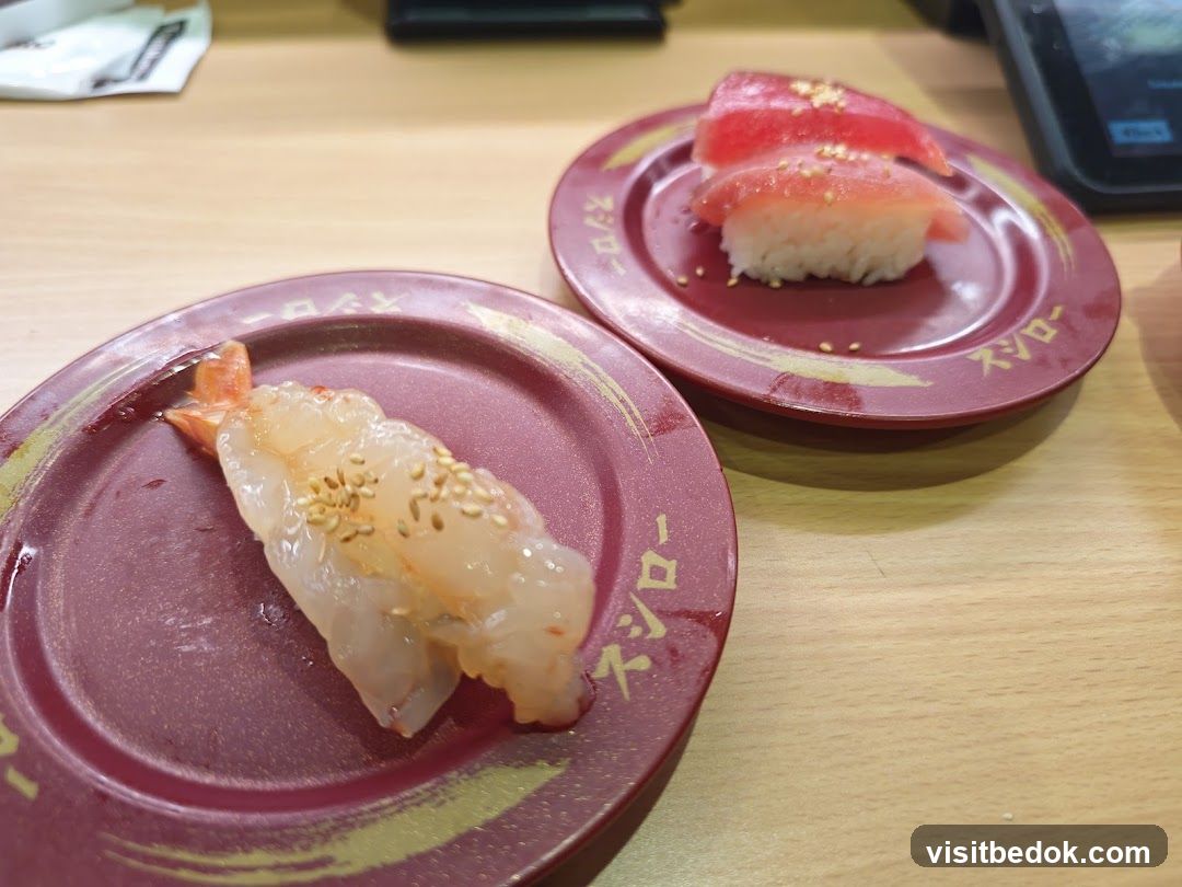 Sushi on Plates