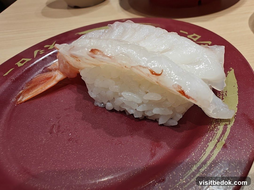 Shrimp and Squid Sushi
