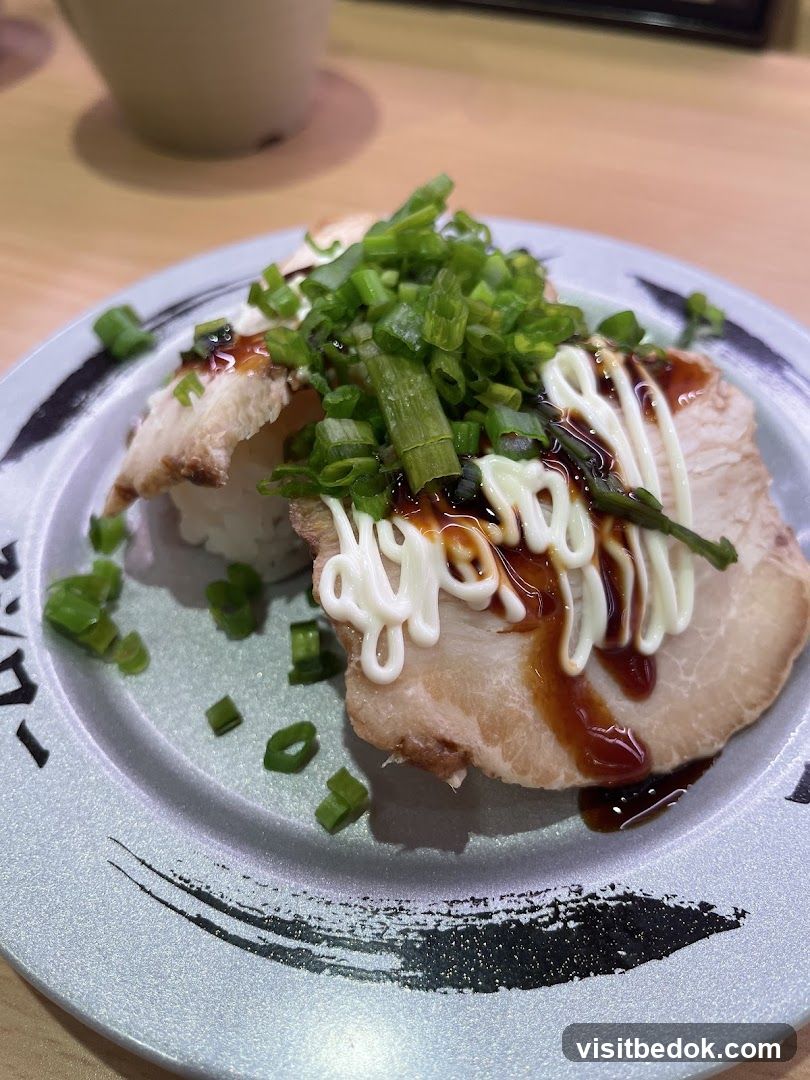 Sushi with Toppings