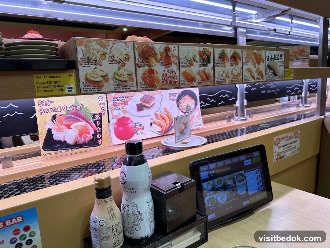 Sushi Restaurant Conveyor Belt