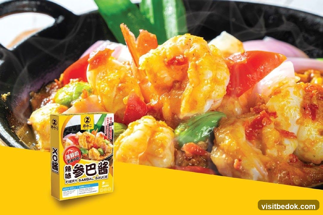 Fiery Sambal Sauce Packaging