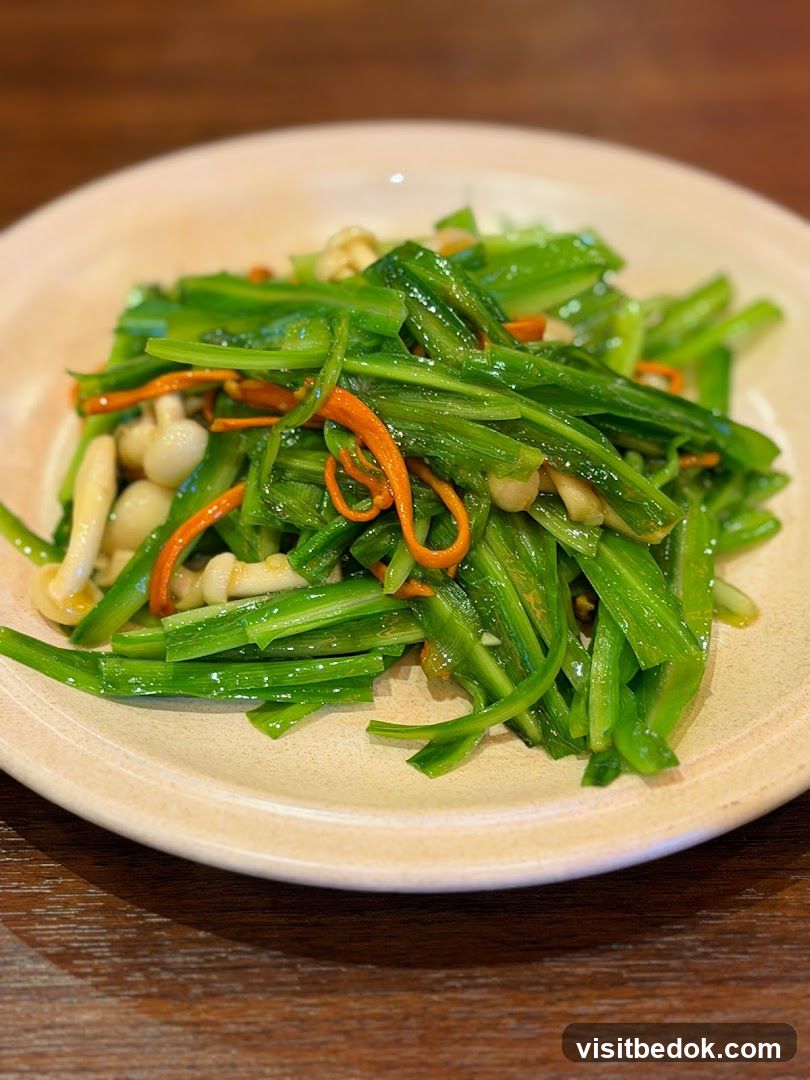 Stir-fried vegetables