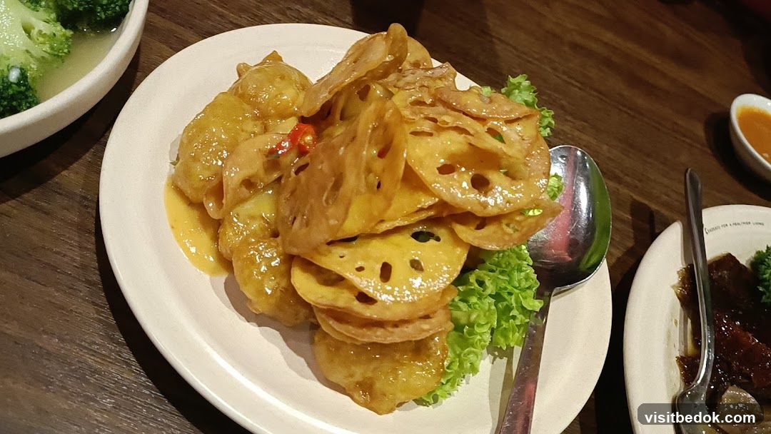 Crispy Lotus Root Dish