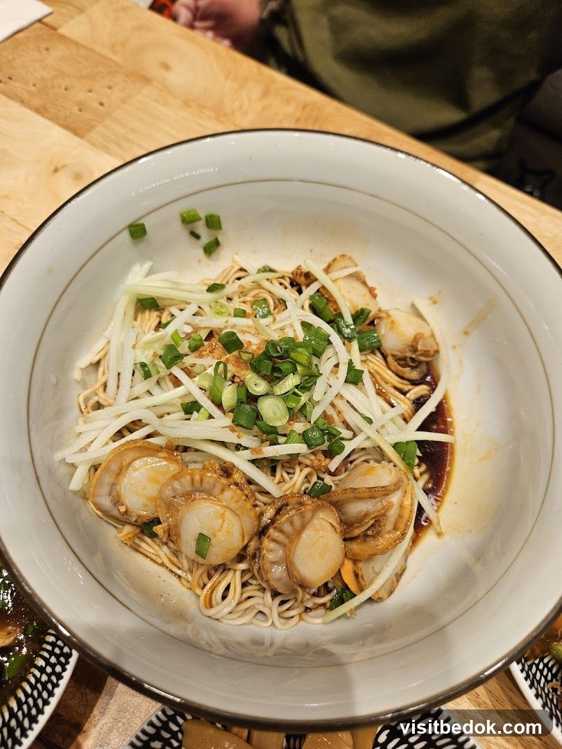 Scallop Noodles
