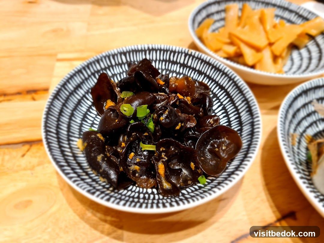 Wood Ear Mushroom Salad