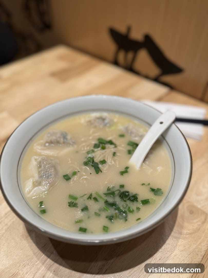 Wonton Noodle Soup