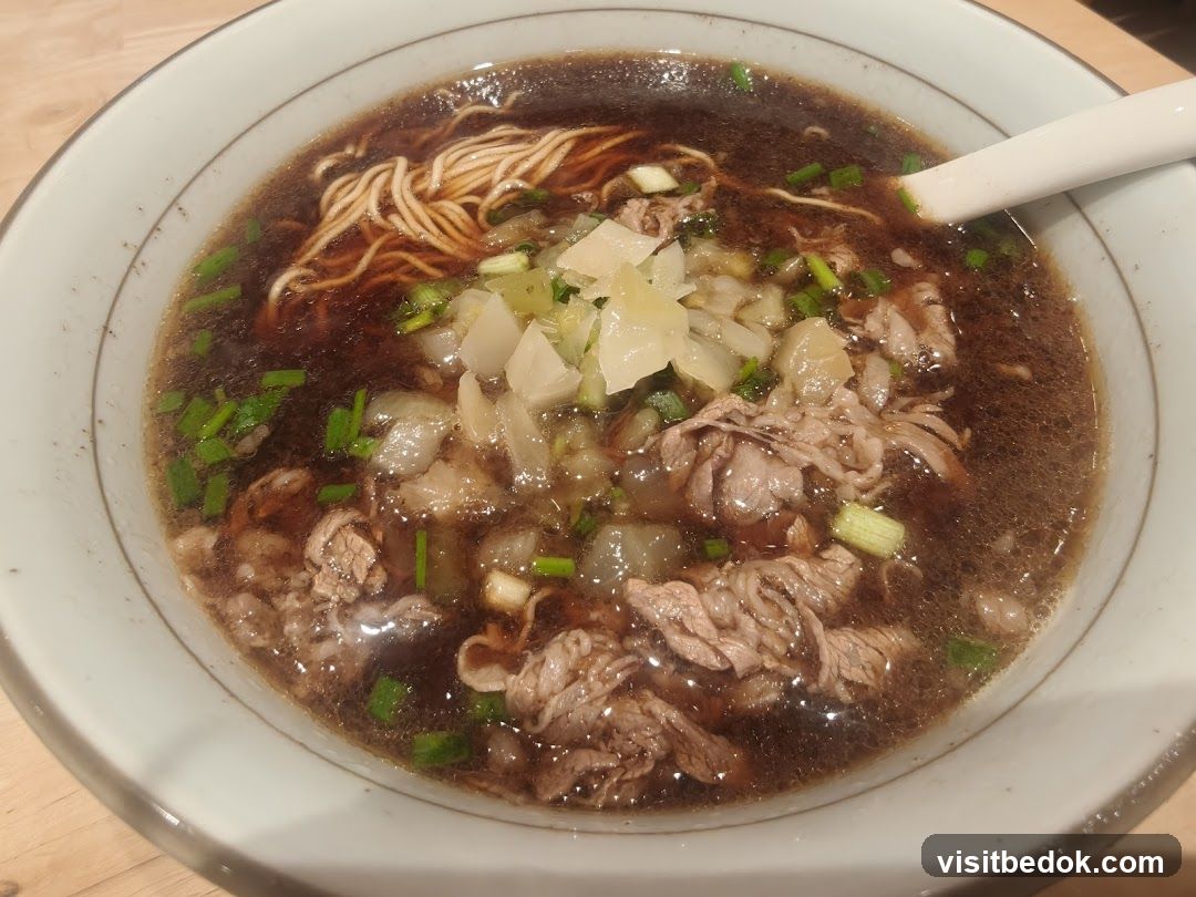 Bowl of Noodles with Beef