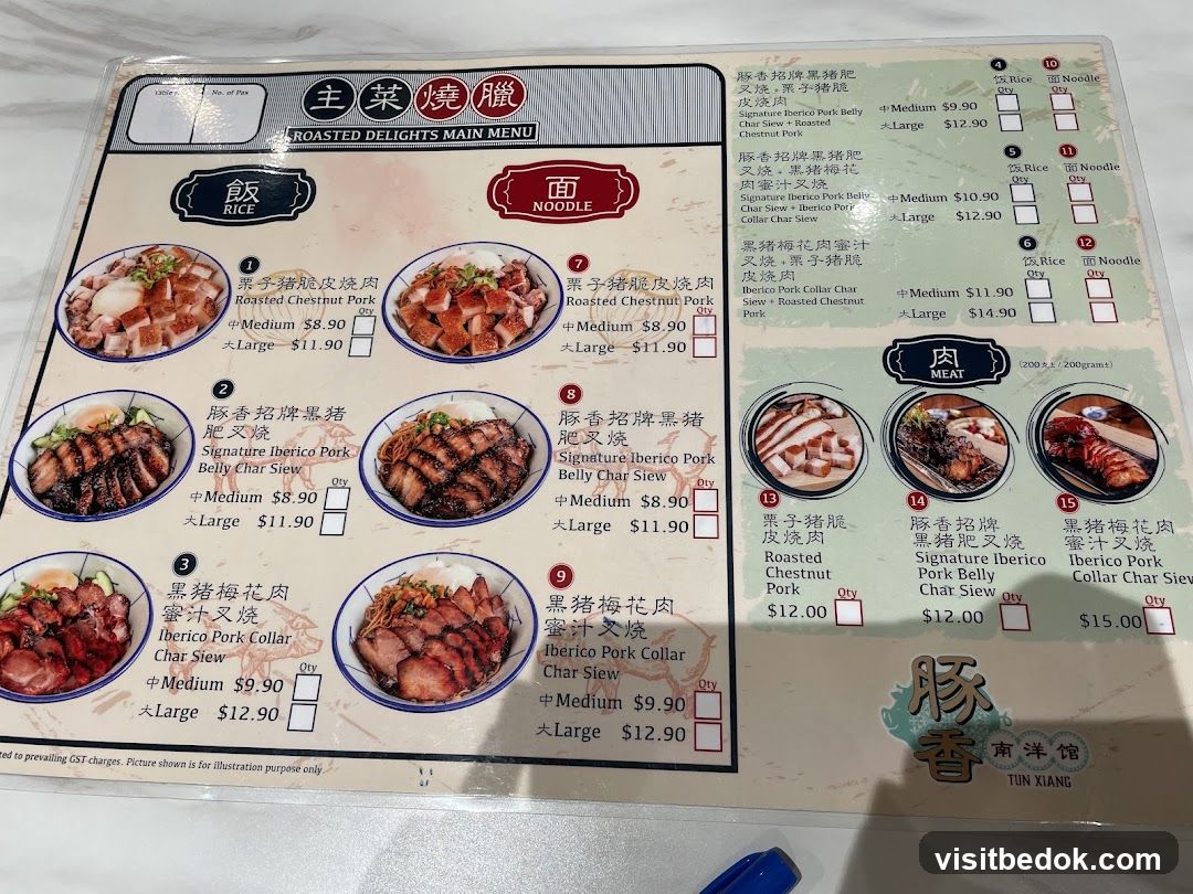 ROASTED DELIGHTS MAIN MENU