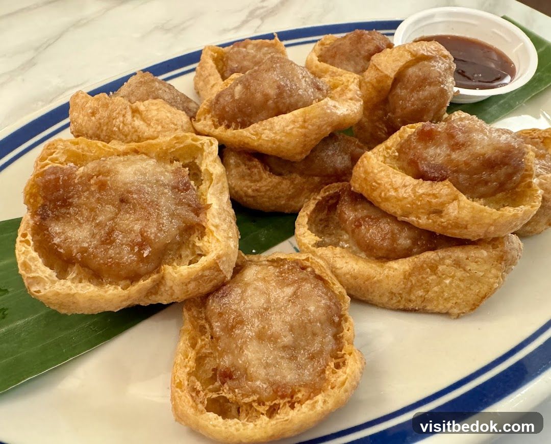 Fried Tofu with Meat Filling