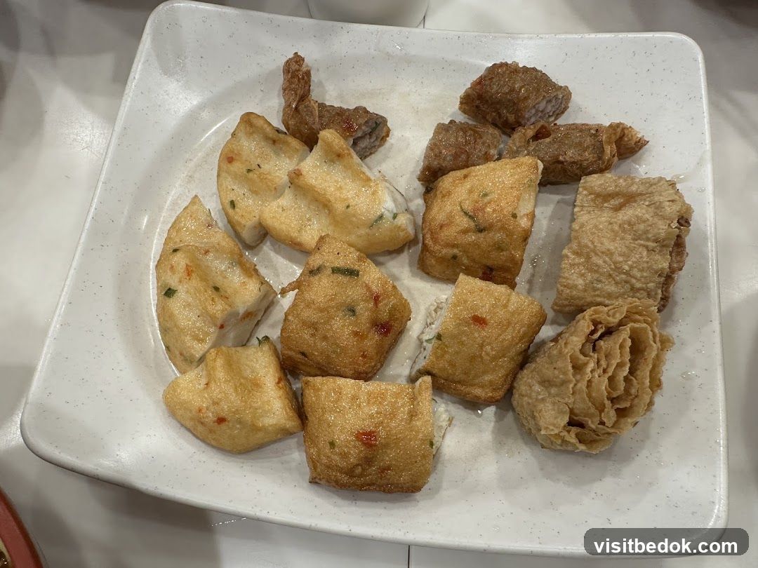 Plate of Fried Snacks